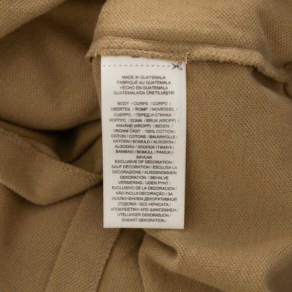 Polo Ralph Lauren Men Cotton Custom Slim Fit Mesh Polo Shirt Tan/Cream Size XXL - Picture 5 of 7